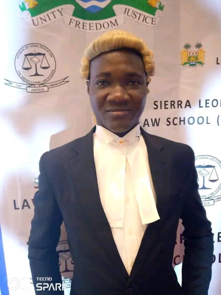Lawyer Billy Kamara